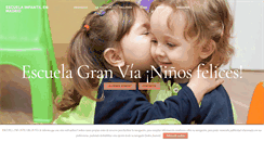 Desktop Screenshot of escuelainfantilgranvia.com